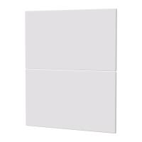 Фасад БЕЛЫЙ МАТОВЫЙ 2 ящика 600