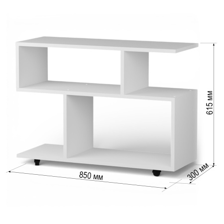 Стол журнальный БН-212 Белый жемчуг