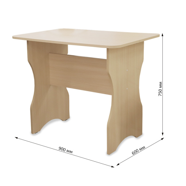 Стол кухонный БН-118П, дуб атланта (дуб млечный)