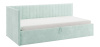 Кровать Твикс  (Тахта)  с подъёмным механизмом 90х200 см мята(велюр)