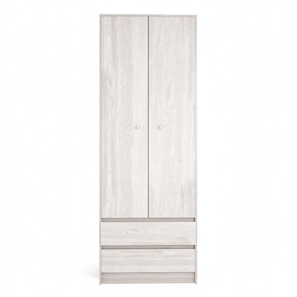 ВЕНСЕН Шкаф 2-х дв, 2 ящика /Сосна Лофт