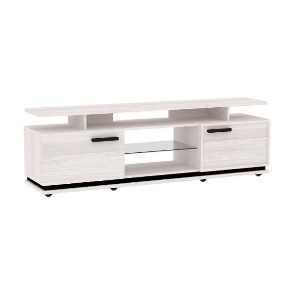 Nature 3(гостиная) Тумба ТВ (Ясень анкор светлый-Черный)