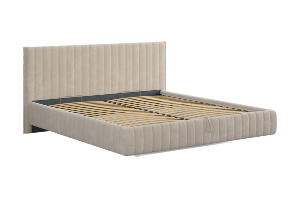 Кровать Твикс с подъемным механизмом  180х200 см (крем (велюр))
