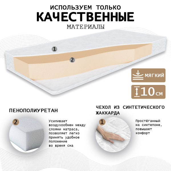 Матрас Комфорт «Экономичный» 900*2000