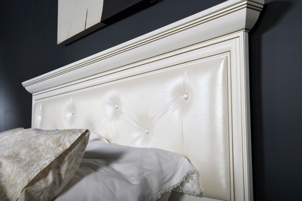 Агата Мод.АТ-17б Кровать 1400*2000 (без основания)/Лам. дуб седан