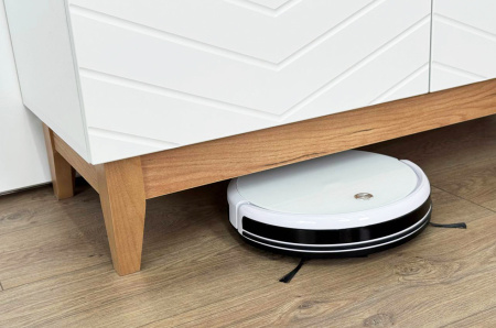 Комод 3 Хюгге белое дерево/дуб крафт золотой/белый матовый