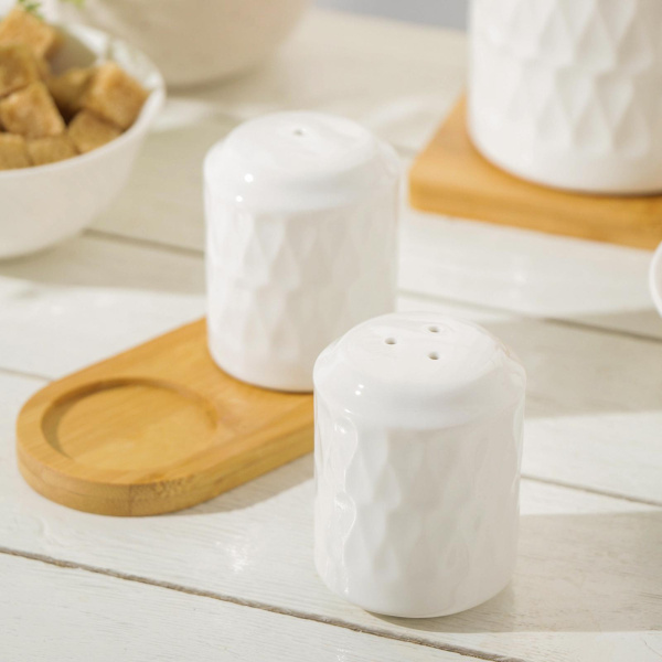 Набор для специй на дерев  2 шт "Bella Tenero.5478708