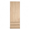 Шкаф 2- дверный Венсен 2-х дв 2 ящ